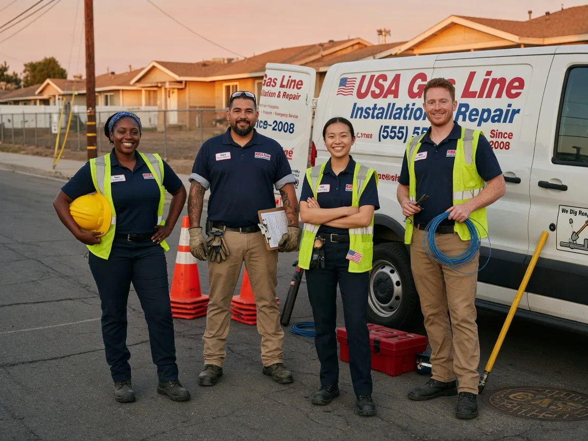 Gas Line Installation company in Yatesboro, PA